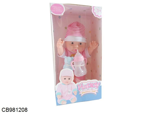 10 inch full body enamel doll house suit