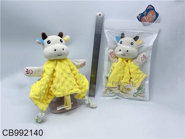 Infant enlightenment and early childhood education cartoon animal comfort towel elevator bag