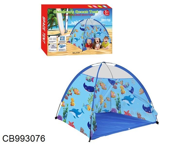 Camping ocean tent