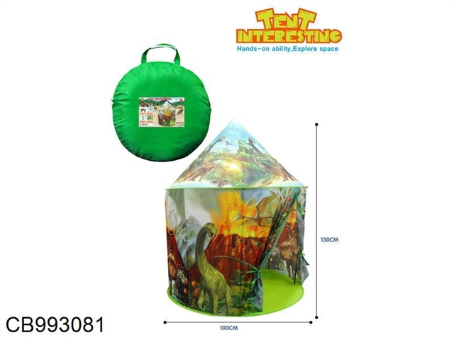 Dinosaur yurt tent