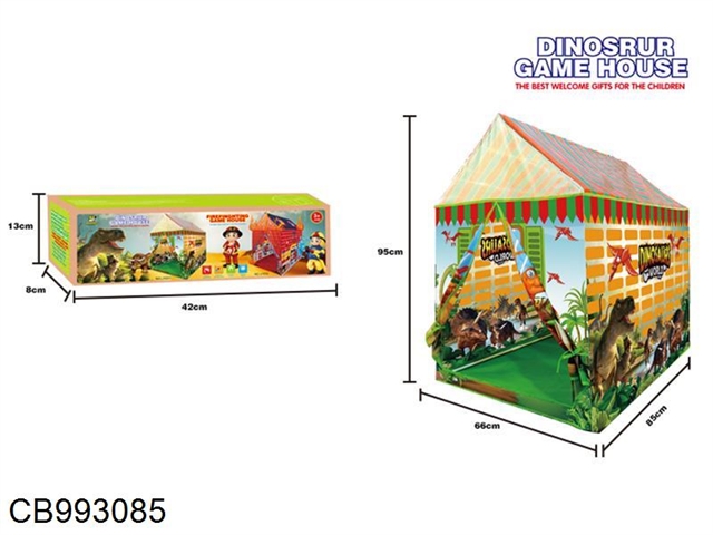 Dinosaur House Tent