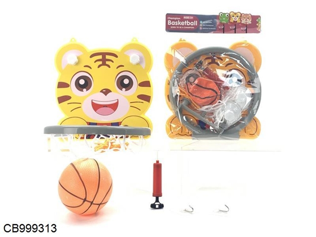 Tiger 19 inch PE basketball board hanging suit (2 powerful suction cups)