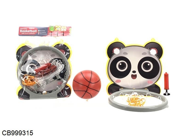 Panda 19 inch PE basketball board hanging suit (2 powerful suction cups)