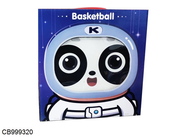 19 inch panda basketball hanging suit (2 self adhesive)