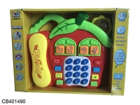 CB401490 - 灯光音乐学习电话机（英文）