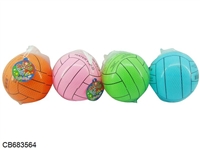 CB683564 - 9寸单印排球 （4色混装）