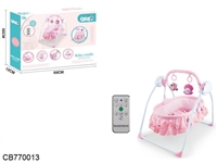 CB770013 - 婴儿智能遥控摇床 粉红