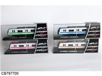 CB797700 - 火车模型（地铁4色混装）不包电2X1.5VAA